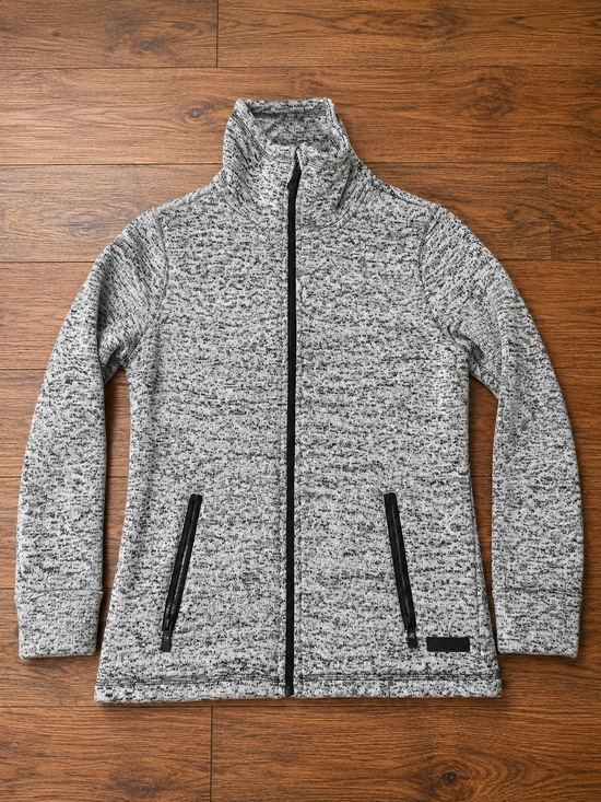 Calvin Klein Jackets & Blazers - Calvin Klein Performance Women’s Medium Gray Marled Full Zip Fleece Jacket